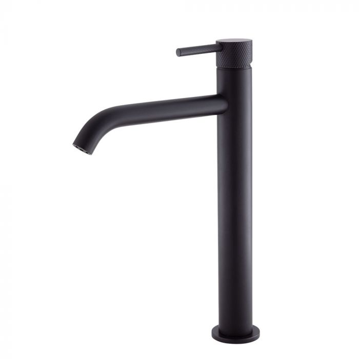 Fienza Axle Tall Basin Mixer - Matte Black