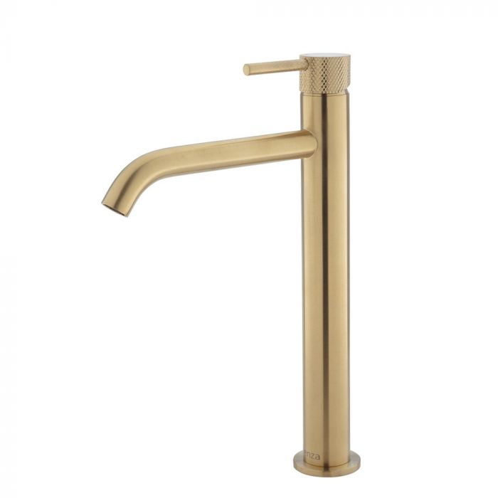 Fienza Axle Tall Basin Mixer - Urban Brass