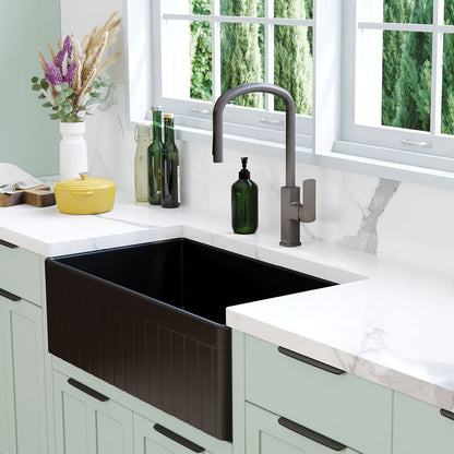 Tono Pull Out Sink Mixer, Gun Metal
