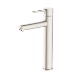 Dolce Straight Tall Basin Mixer - Brushed Nickel