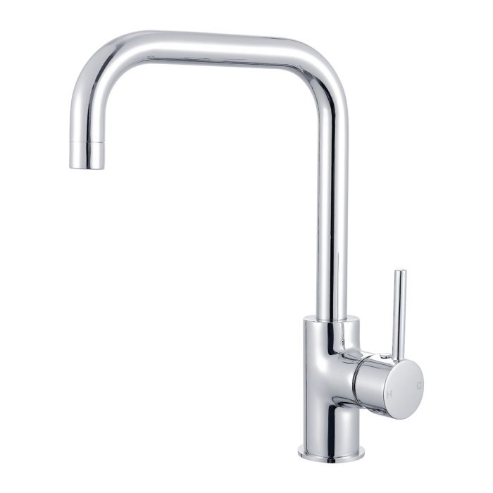 Nero Dolce Squareline Kitchen Sink Mixer Chrome, Matte Black and Brushed Nickel