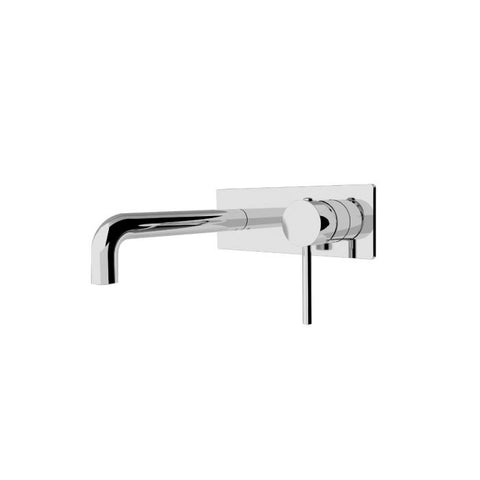 Dolce Angled Wall Basin Mixer - Chrome