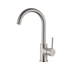 Nero Dolce Gooseneck Kitchen Sink Mixer Chrome, Matte Black and Brushed Nickel