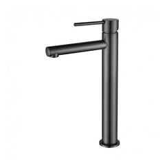 Modern National Star Mini High Rise Basin Mixer Gun Metal