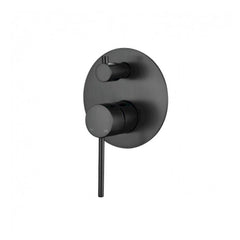 Modern National Star Mini Shower Bath Mixer W/ Diverter Gun Metal