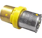 Bushpex Crimp Gas Connecting Barb Female 25mm X 20mm Od
