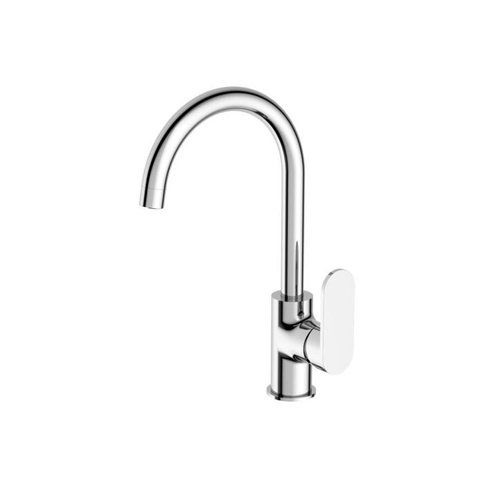 Nero Ecco Kitchen Sink Mixer - Chrome, Matte Black and Brushed Nickel