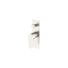 Nero Ecco Shower Mixer W/ Divertor - Brushed Nickel