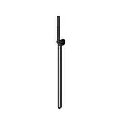 Nero Round Cylinder Shower on Bracket - Matte Black