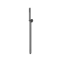 Nero Round Cylinder Shower on Bracket - Gun Metal Grey