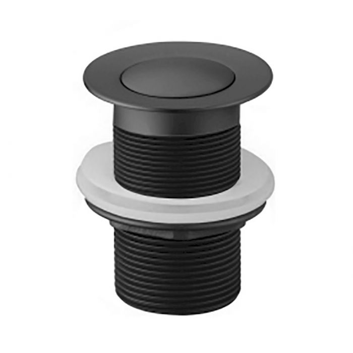 Modern National 32mm Matte Black Plug and Waste