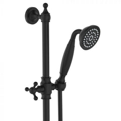 Fienza Lilian Shower Set Complete Cross Handles - Matte Black