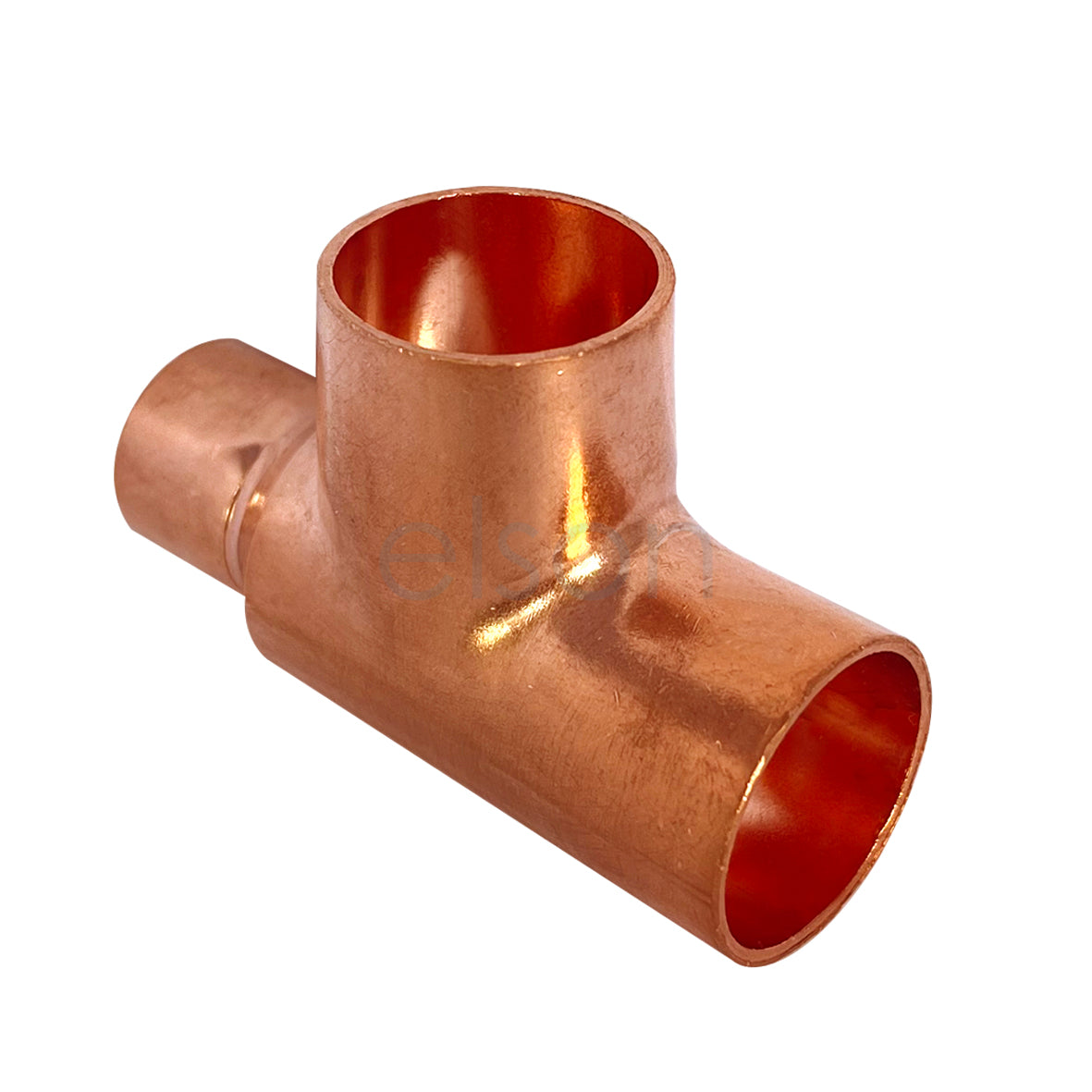 3/4" X 3/4" X 1/2" Copper Tee Capillary #26