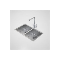 Caroma Compass 770mm x 460mm Double Bowl Sink