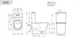Avis Rimless Toilet Suite
