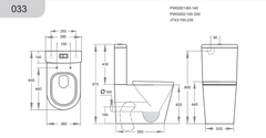Alpha Rimless Tornado Toilet Suite with Smart Seat
