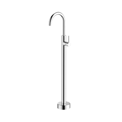 Abey Gareth Ashton Lucia Bath Filler With Mixer - Chrome