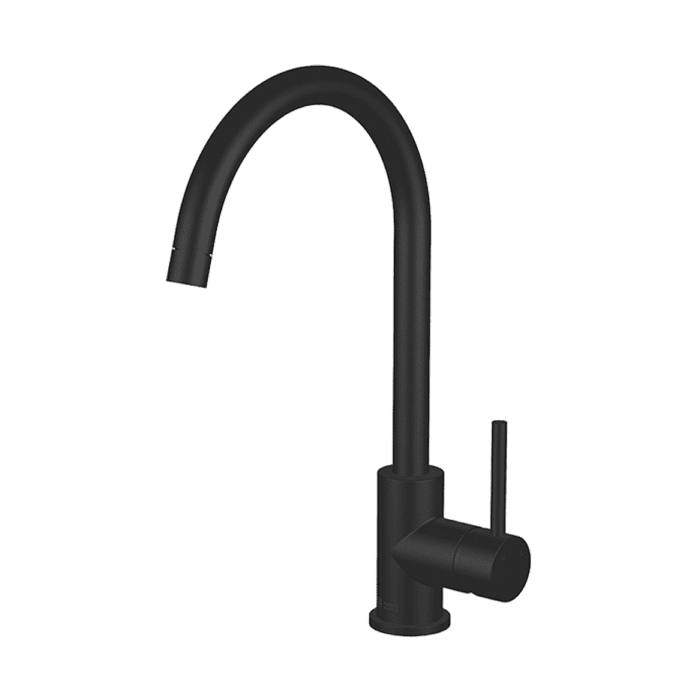 Abey Gareth Ashton Lucia Goose Sidelever Mixer - Black