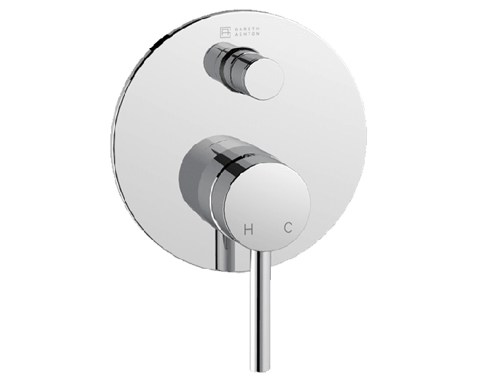 Abey Gareth Ashton Lucia Shower/Bath Mixer W/ Divertor - Chrome