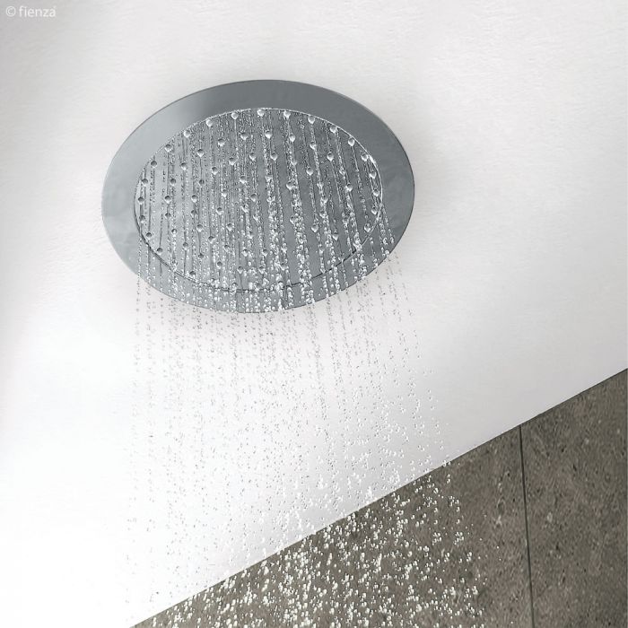 Fienza Soffito Round Flush To Ceiling Overhead Rain Shower