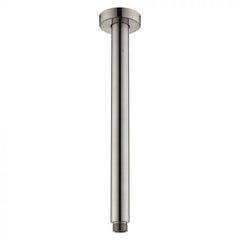 Fienza Round 300mm Ceiling Dropper - Brushed Nickel