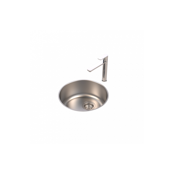 Caroma Luna Round Bowl Undermount and Overmount