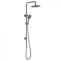 Fienza Kaya Twin Shower Top Inlet - Gun Metal