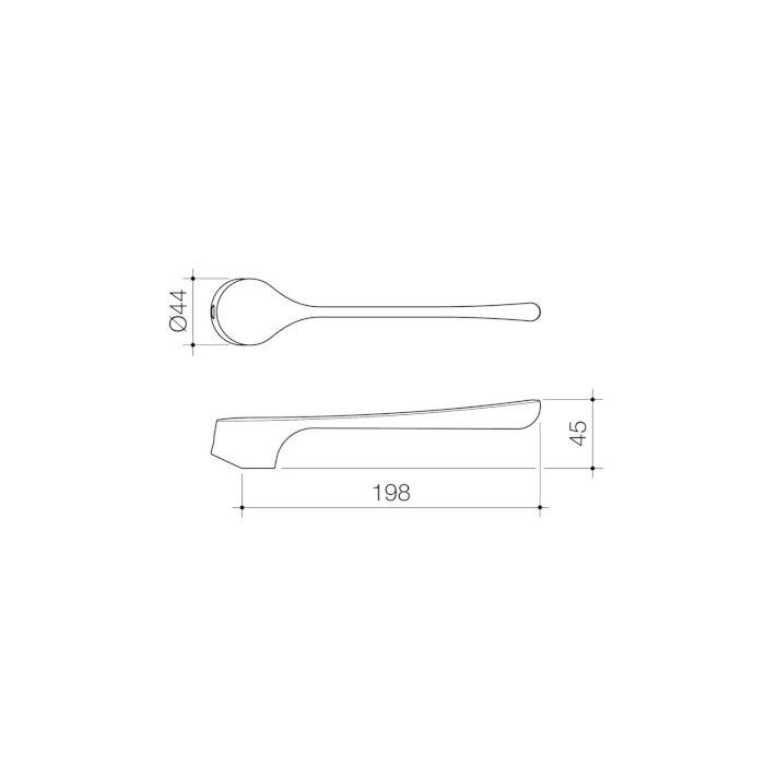 Caroma Care Plus Sink Mixer Standard Handle H/C Lead Free