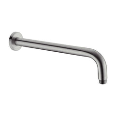 Nero Round Wall Shower Arm - Graphite