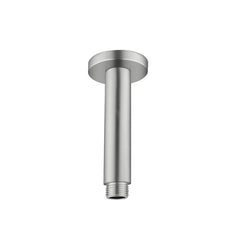 Nero Round Ceiling Arm 100mm long - Brushed Nickel