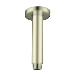 Nero Round Ceiling Arm 100mm long - Brushed Gold