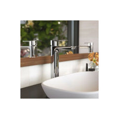 Caroma Contura Tower Basin Mixer Matte Black