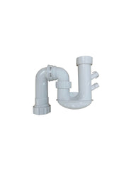 50mm Combination S&P Trap PVC With Dual Nipple