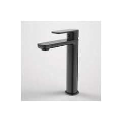 Caroma Luna Mid Basin Mixer Black Lead Free