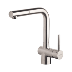 Abey Alfresco Laios Pull Out Stainless Steel Mixer