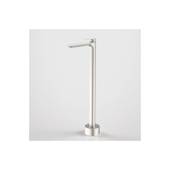 Caroma Urbane II Freestanding Bath Filler Brushed Nickel
