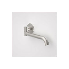 Caroma Liano II 220mm Bath Swivel Outlet Round Brushed Nickel