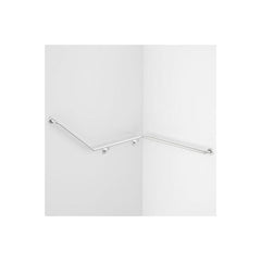 Caroma Care Support Grab Rail - 140 Degree Angled 1110x940x700