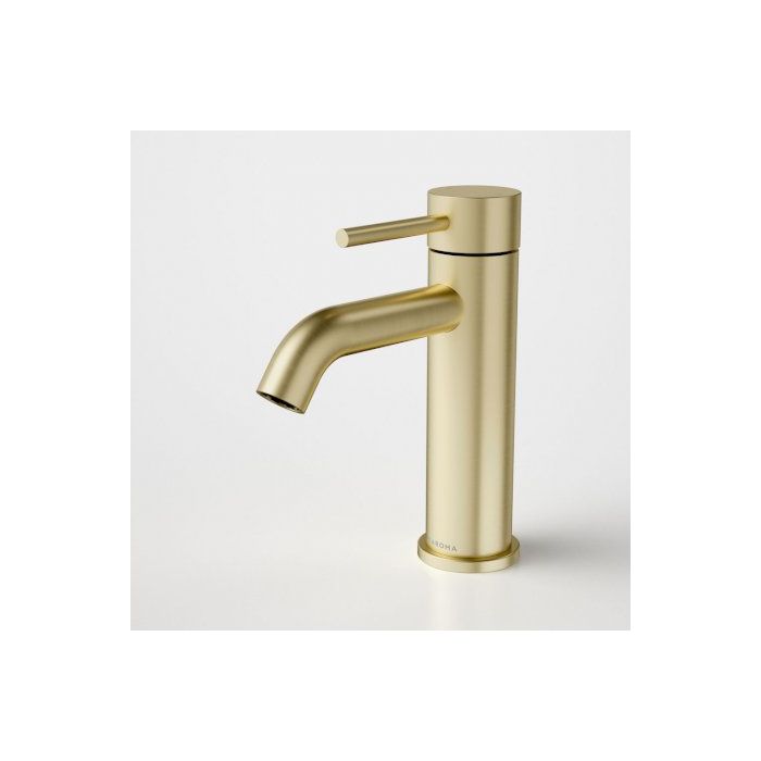 Caroma Liano II Basin Mixer Brushed Brass