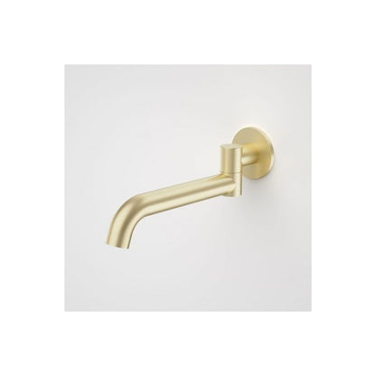 Caroma Liano II 220mm Bath Swivel Outlet Round Brushed Brass