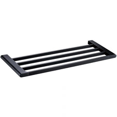 Acl Cora Towel Shelf Chrome, Matte Black, Chrome and White