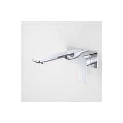 Caroma Urbane II 180mm Wall Basin / Bath Mixer Rectangular Cover Plate Chrome