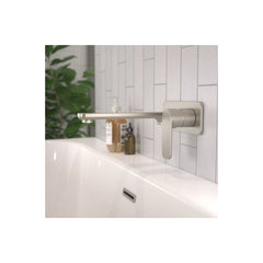 Caroma Luna Wall Basin/Bath Mixer Brushed Brass 6 Star Lead Free