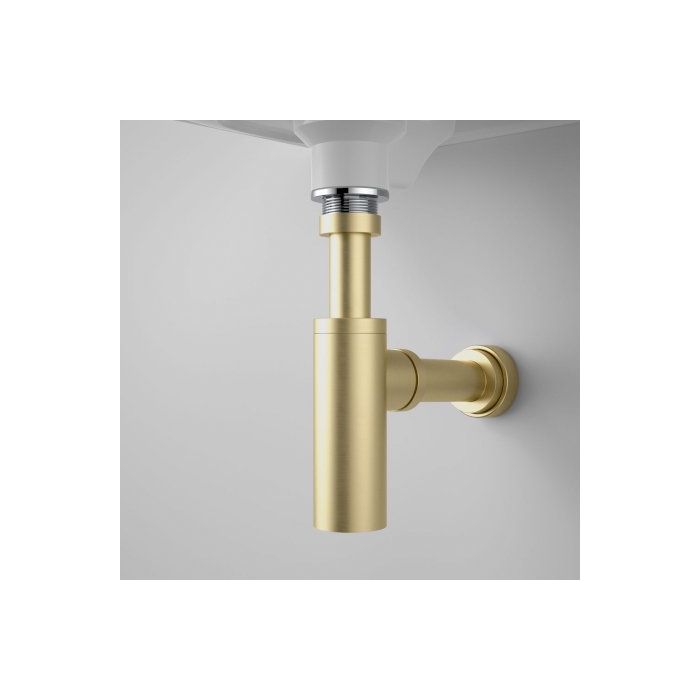 Caroma Urbane II 40mm Bottle Trap Brushed Brass