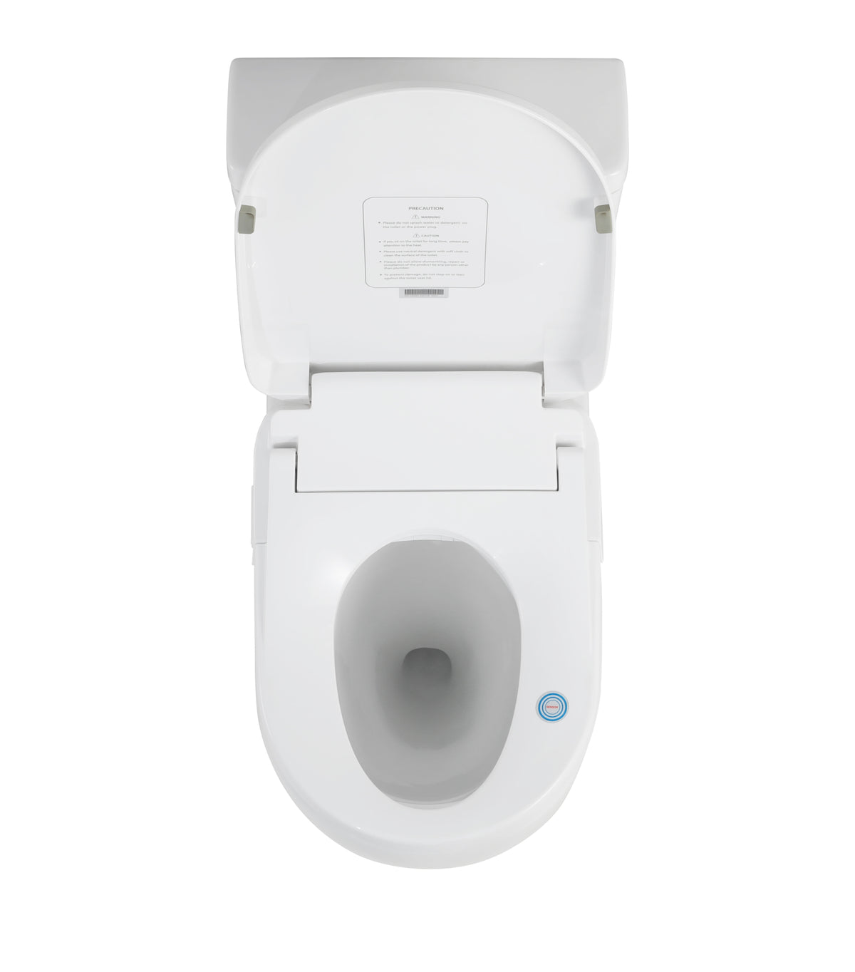 Zeus Rimless Tornado Toilet Suite with Smart Seat