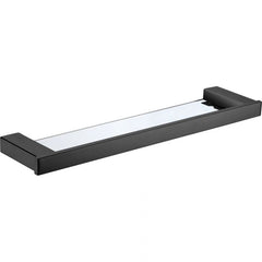 Acl Rosa Glass Shelf Matte Black