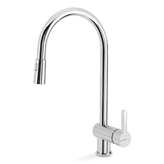 Parisi Ergo Kitchen Mixer with Pull-Out Spray - Chrome