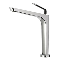 Parisi O'Rama Kitchen Mixer with Matt Black Handle - Chrome