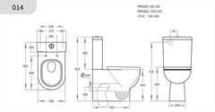 Mercury BTW Toilet Suite