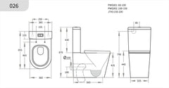 Vivid BTW Tornado Toilet Suite